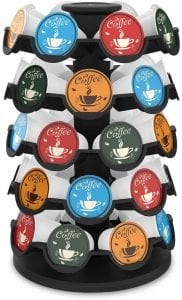 Everie Coffee Pod Storage Carousel, 40-Count