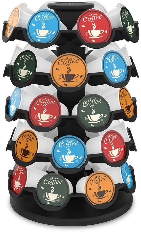 Everie Coffee Pod Storage Carousel, 40-Count