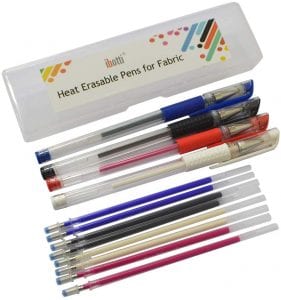 ibotti Heat Erase Pens for Quilting Fabric