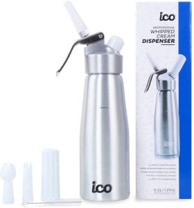 ICO Preservative Free Whipped Cream Dispenser