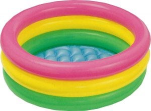 Intex Sunset Glow Infant Soft Inflatable Pool, 34-Inch