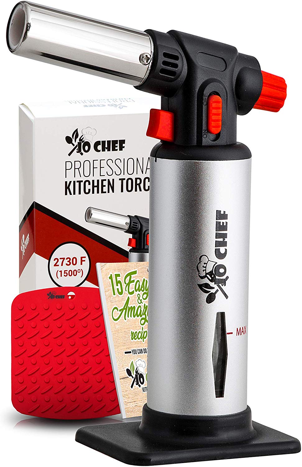 Gas Torch Kitchen Butane Torch Culinary Torch for Home Cooking Camping