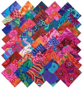 Kaffe Fassett Cotton Quilting Squares, 5-Inch