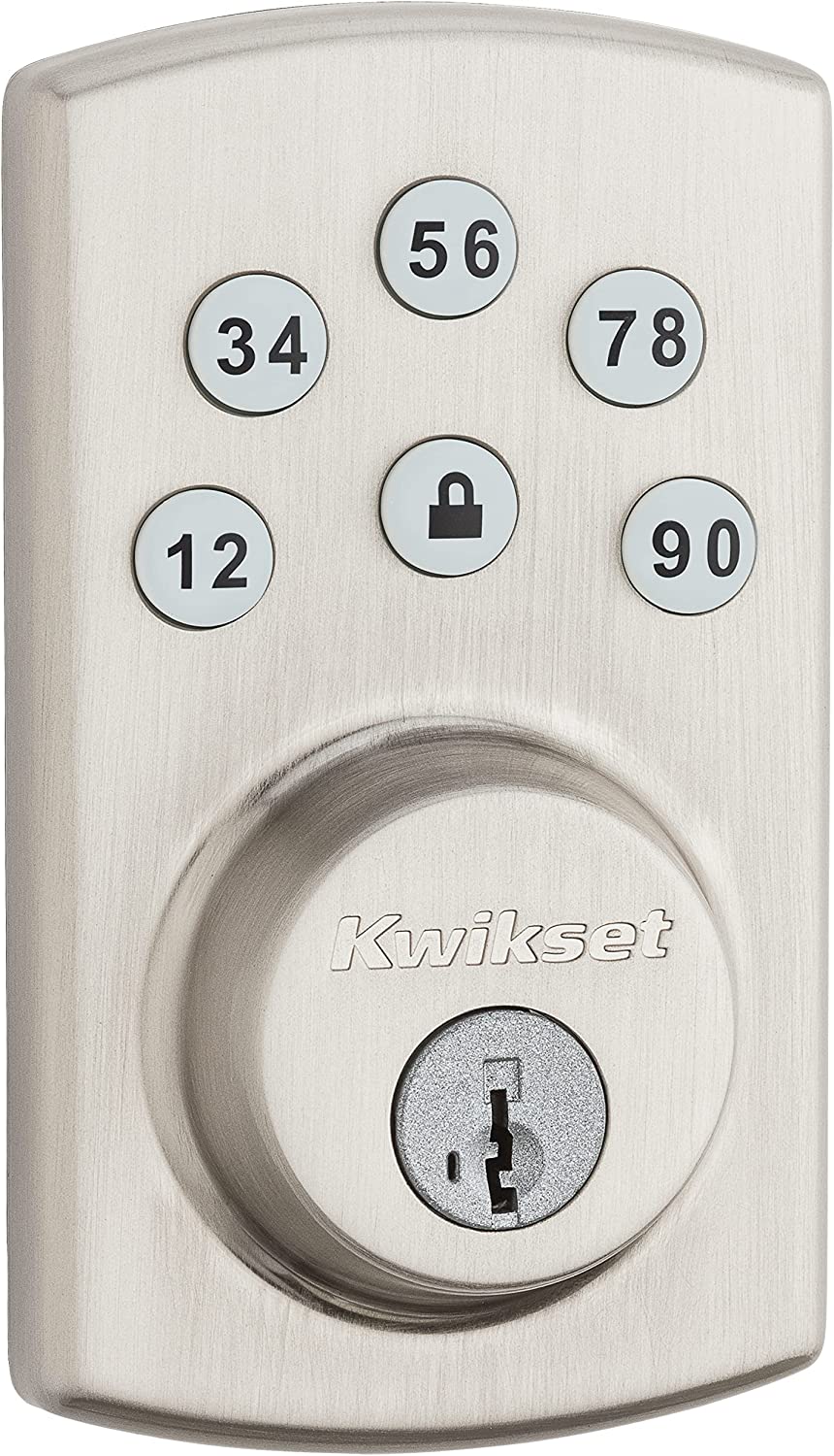 Kwikset 99070-101 Powerbolt 2 Easy Programming Door Lock For Homes