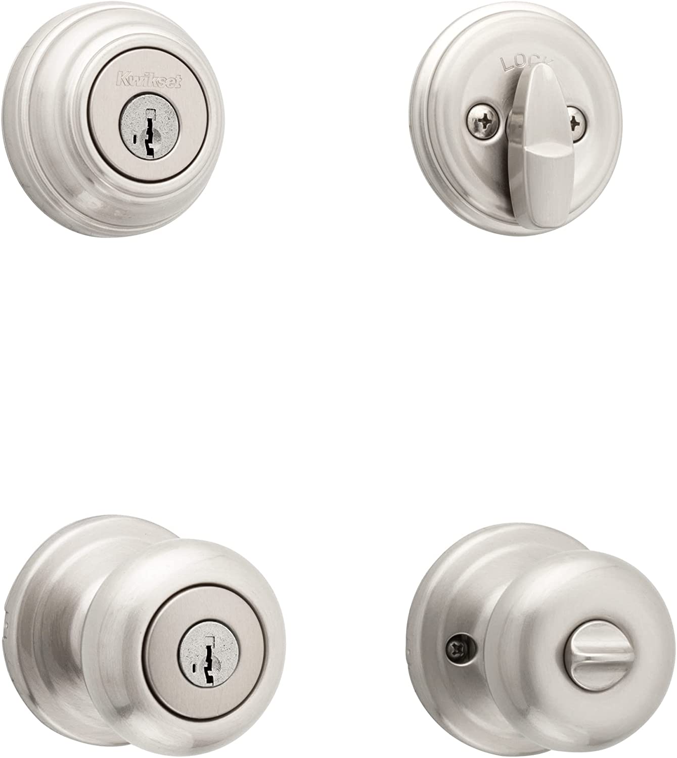 Kwikset 991 Juno Signature SmartKey Door Lock For Homes