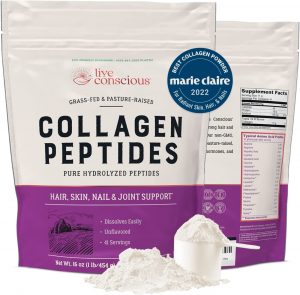 LiveWell Pasture Raised Collagen Peptide Powder, 16-Ounce