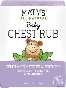 Maty’s All Natural Infant Chemical-Free Chest Rub