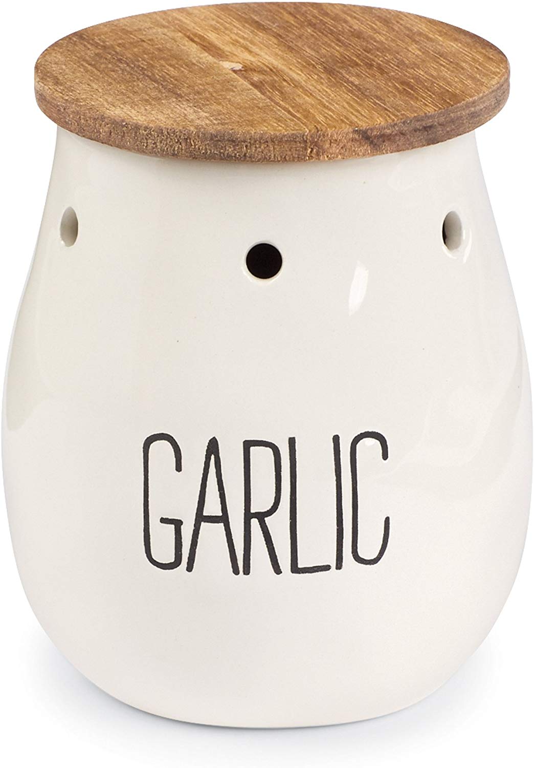Mud Pie Ceramic Garlic Storage Keeper