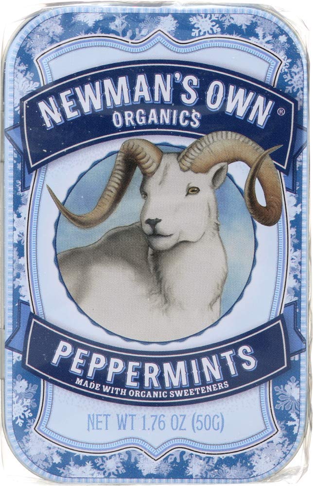 Newman’s Own Kosher Organic Mints, 25-Piece