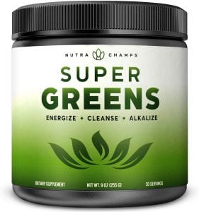 NutraChamps Super Greens Powder Superfood