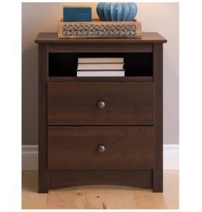 Prepac Fremont Smooth-Gliding Drawers Night Stand