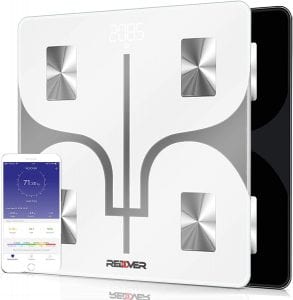 REDOVER Bluetooth Smart Body Fat Monitor Scale