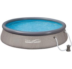 Summer Waves Quick Set Above Ground Inflatable Swimming Pool, 12-Feet x 36-Inch