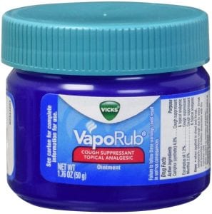 Vicks VapoRub Medicated Chest Rub