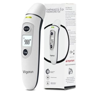 Vigorun Forehead and Ear Thermometer