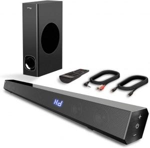 vmai Sound Bar for Home Theater In-Home Sound System