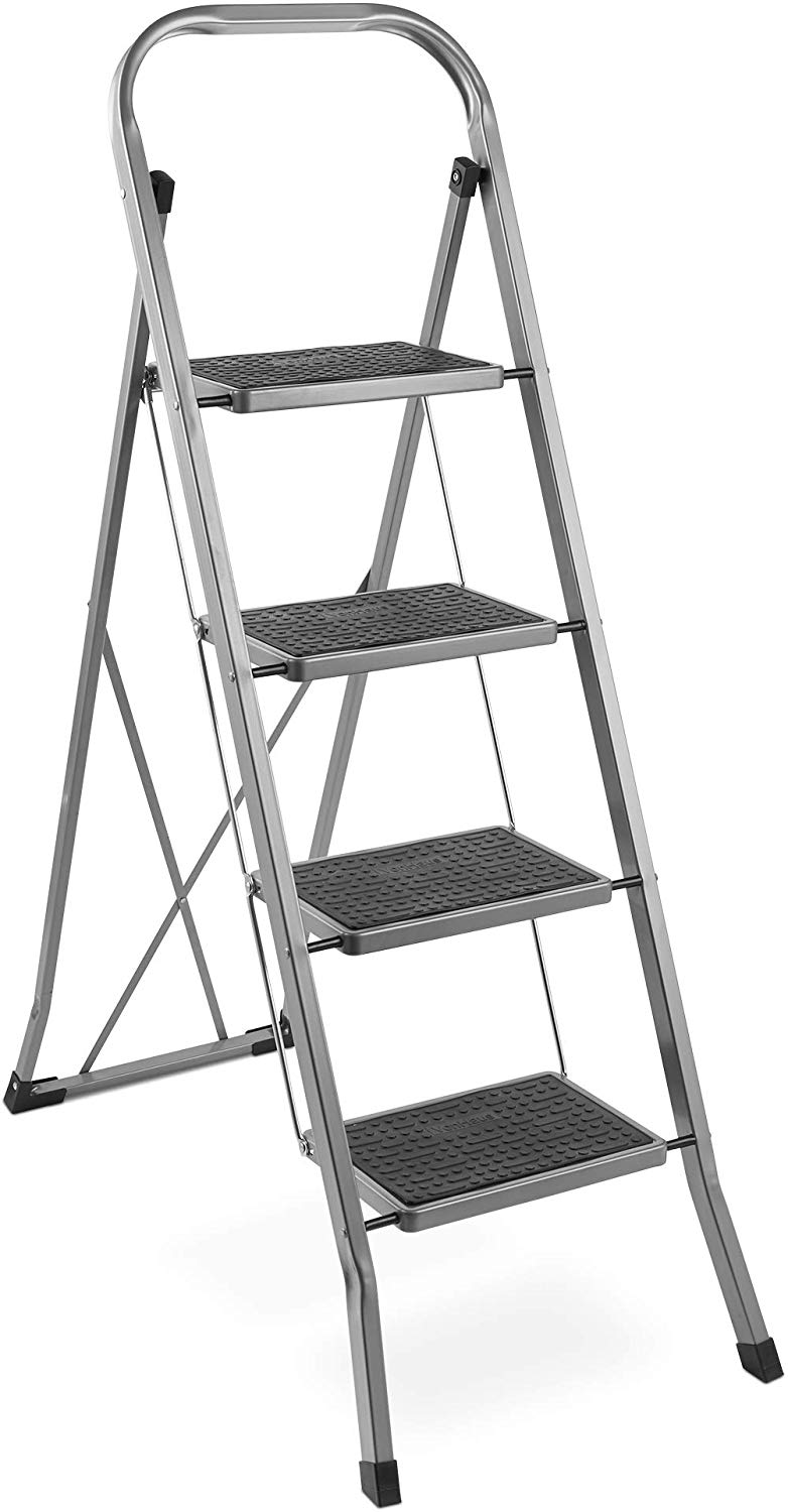 VonHaus Folding Ladder, 4-Step