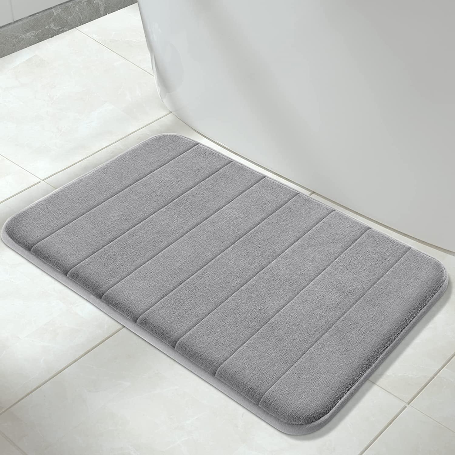 Yimobra Cozy Velvet Bath Mat, 31.5×19.8-Inch