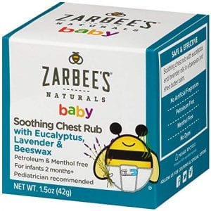 Zarbee’s Naturals Sensitive Skin Chest Rub