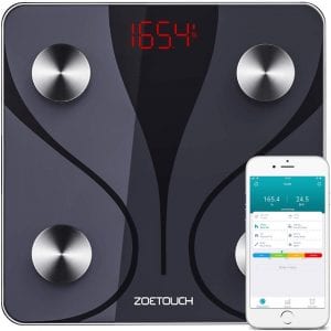 ZOETOUCH Bluetooth Body Fat Scale