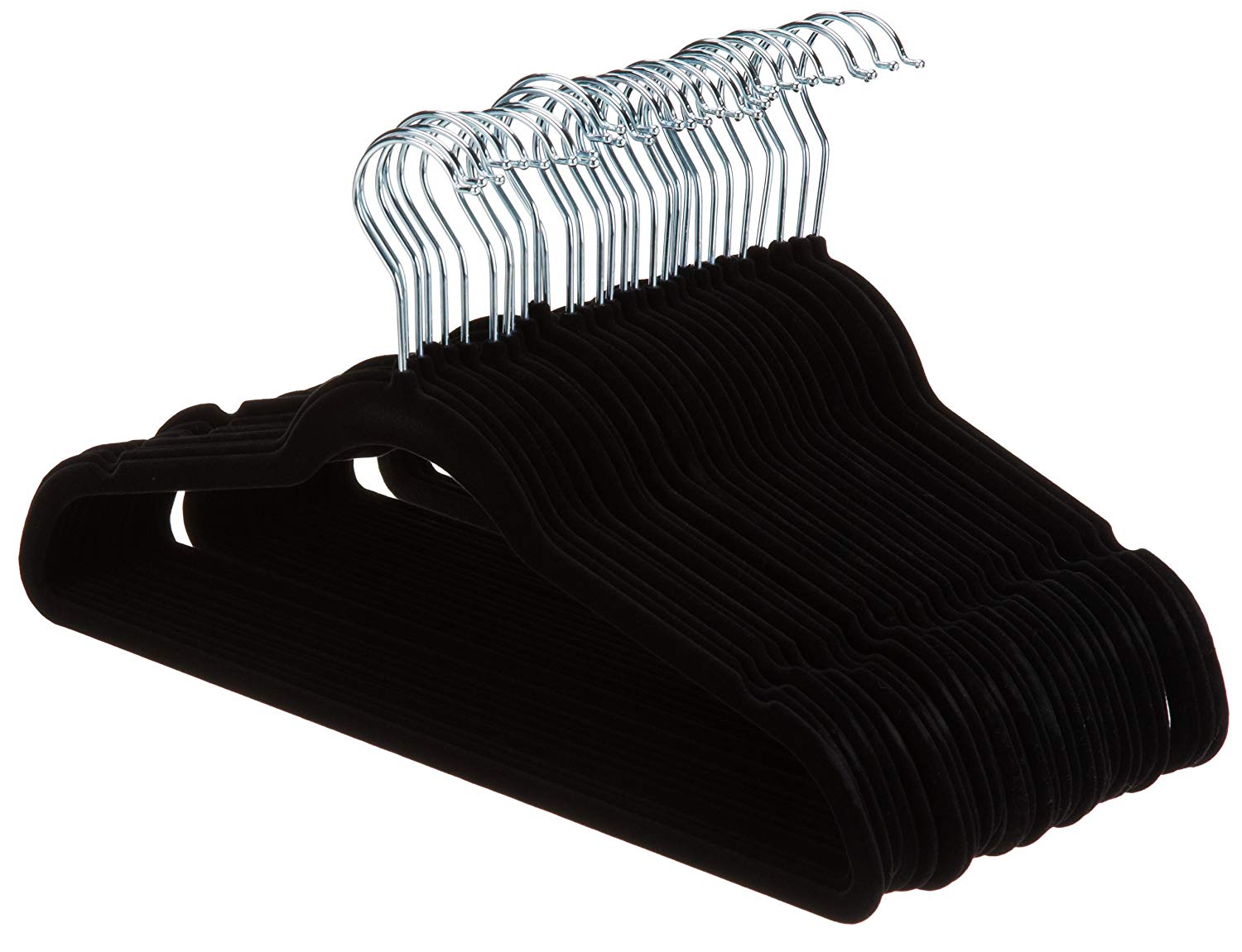 AmazonBasics Velvet Hangers, 30-Pack