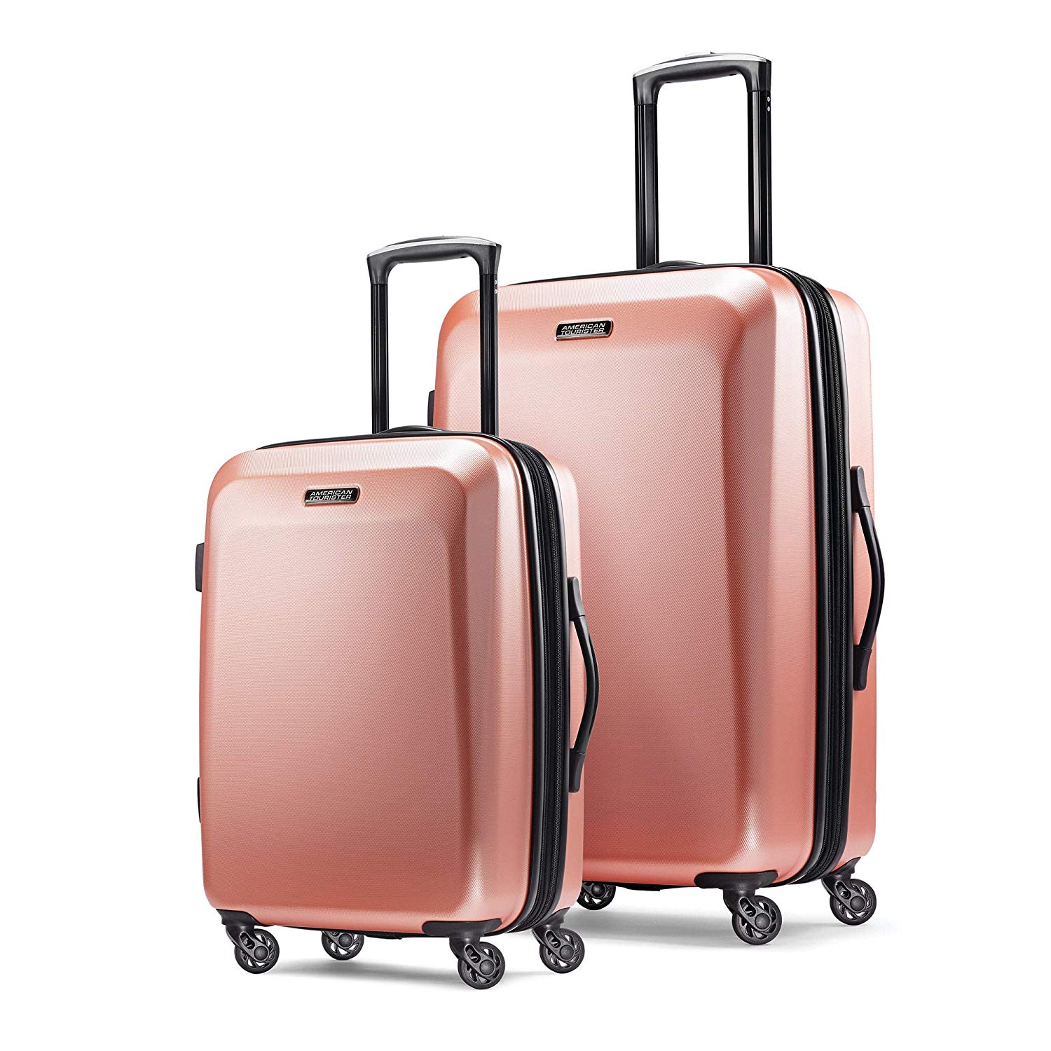 American Tourister Moonlight Hardside Luggage with Spinner Wheels