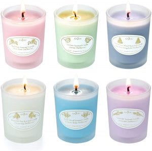 Anjou Scented Candles Gift Set, 6-Pack