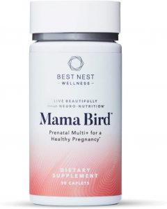 Best Nest Wellness Mama Bird Energizing Prenatal Vitamin, 30-Count