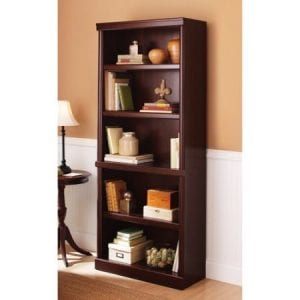 Better Homes and Gardens Ashwood Road 5-Shelf Bookcase, Cherry
