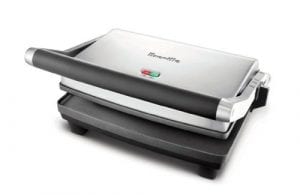 Breville Duo Stainless Steel Flat Bottom Panini Press