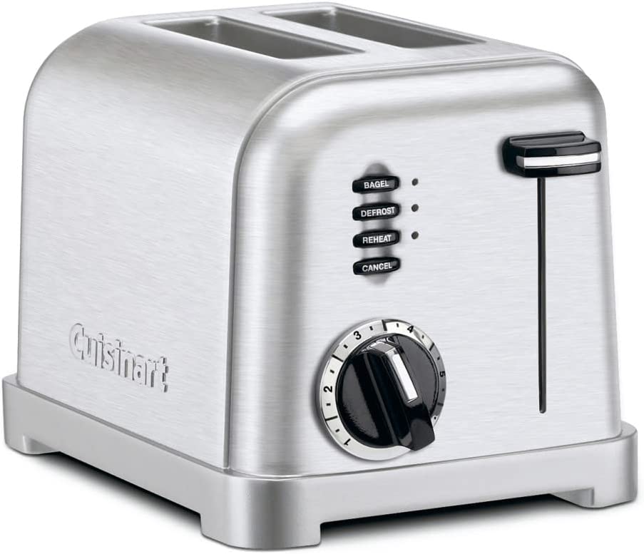 Cuisinart Vintage Style Stainless Steel Pop-Up Toaster, 2-Slice