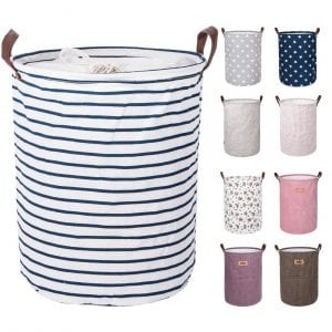 DOKEHOM Polyester Drawstring Laundry Basket For College