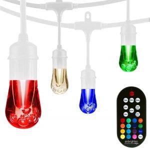 Enbrighten Long-Range Indoor Color String Lights, 24-Foot