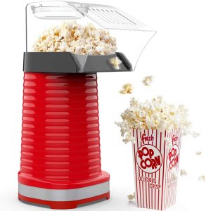 Forty4 One-Touch Fluffy Hot Popcorn Maker, 8-Cup
