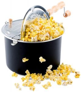 Franklin’s Gourmet Popcorn Aluminum Popcorn Maker, 6-Quart