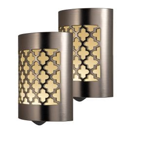 GE Moroccan Decorative Night Light, 2-Pack