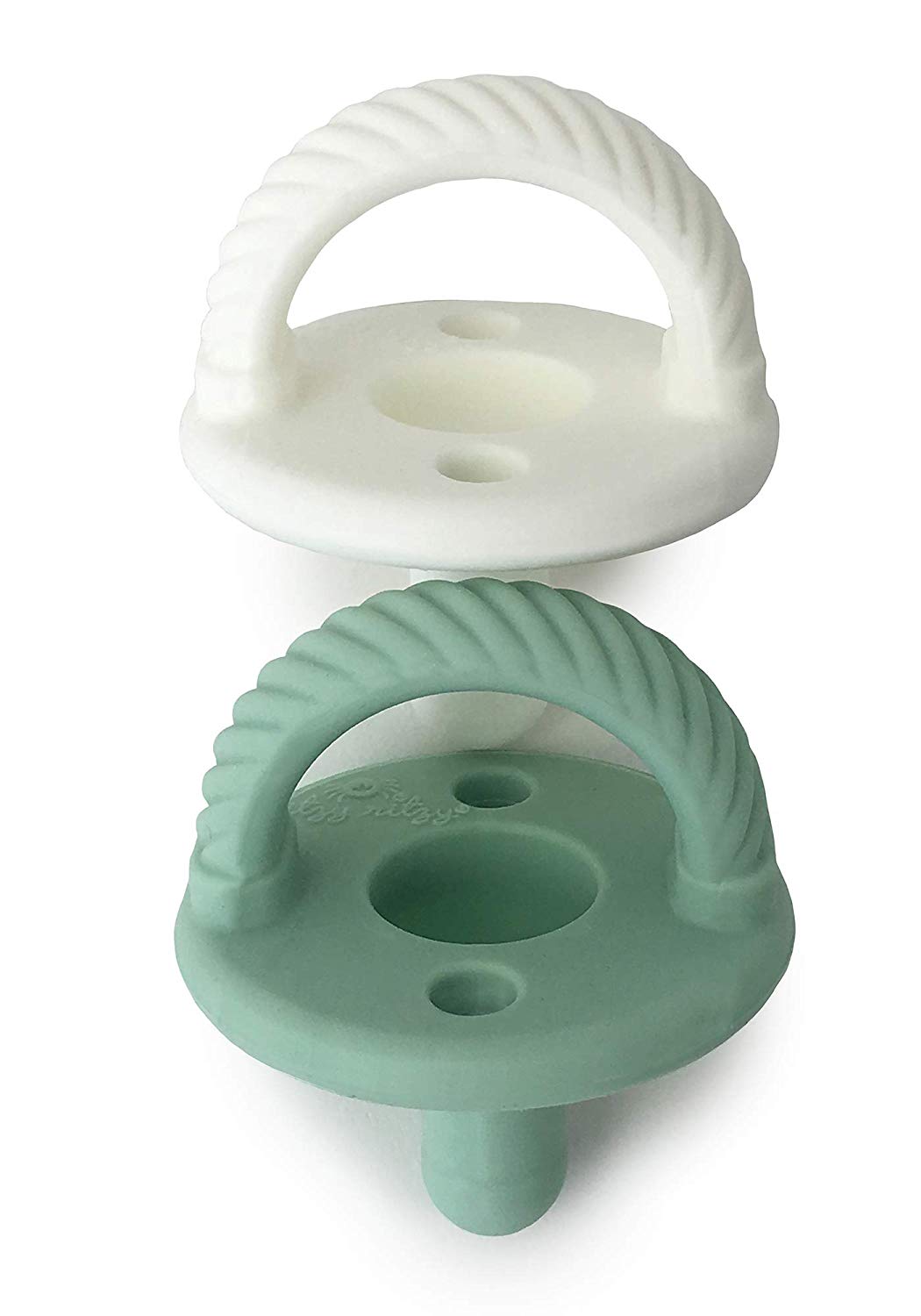 Itzy Ritzy Sweetie Venting Nipple-Shaped Pacifier, 2-Pack