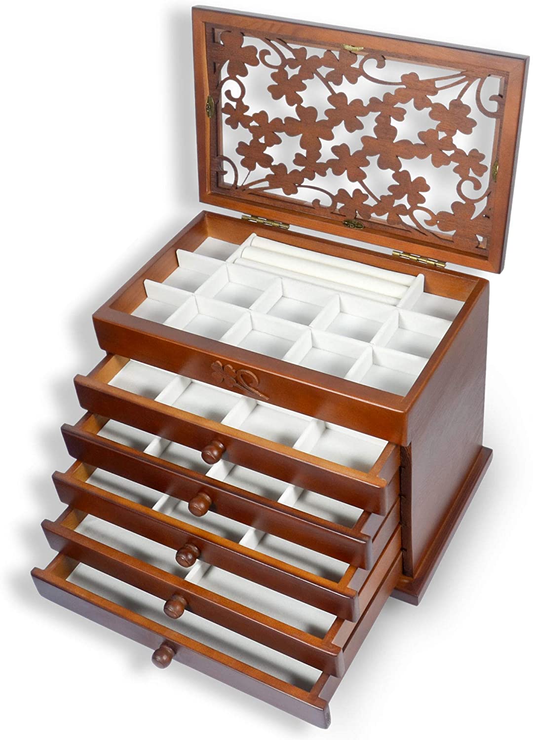 The Best Jewelry Chest October 2021, Stand Up Mirror Jewelry Box Big Lots