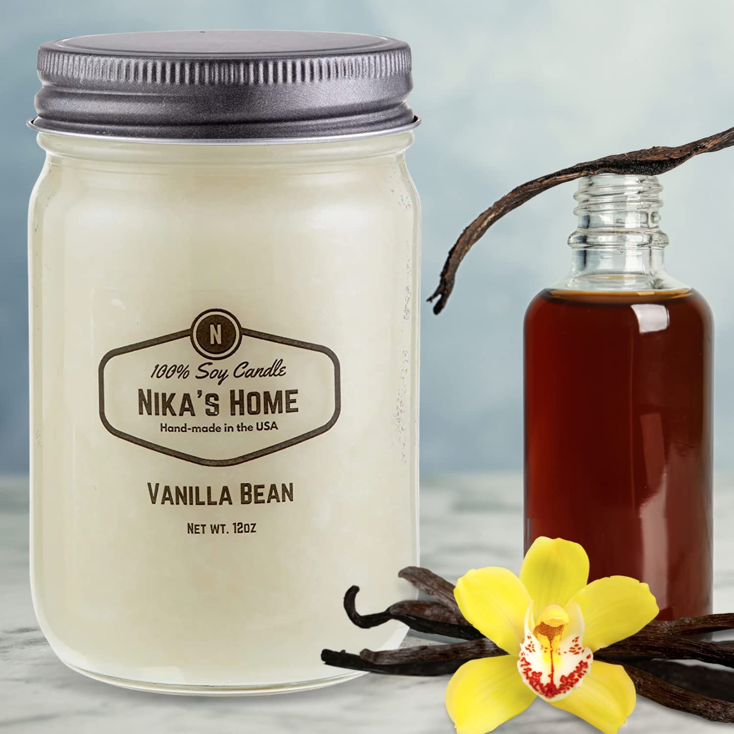 Nika’s Home Eco-Friendly Classic Scented Candle