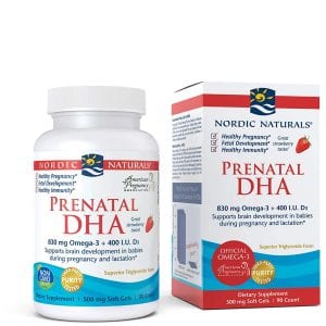 Nordic Naturals Prenatal Healthy Pregnancy Vitamins, 90-Count