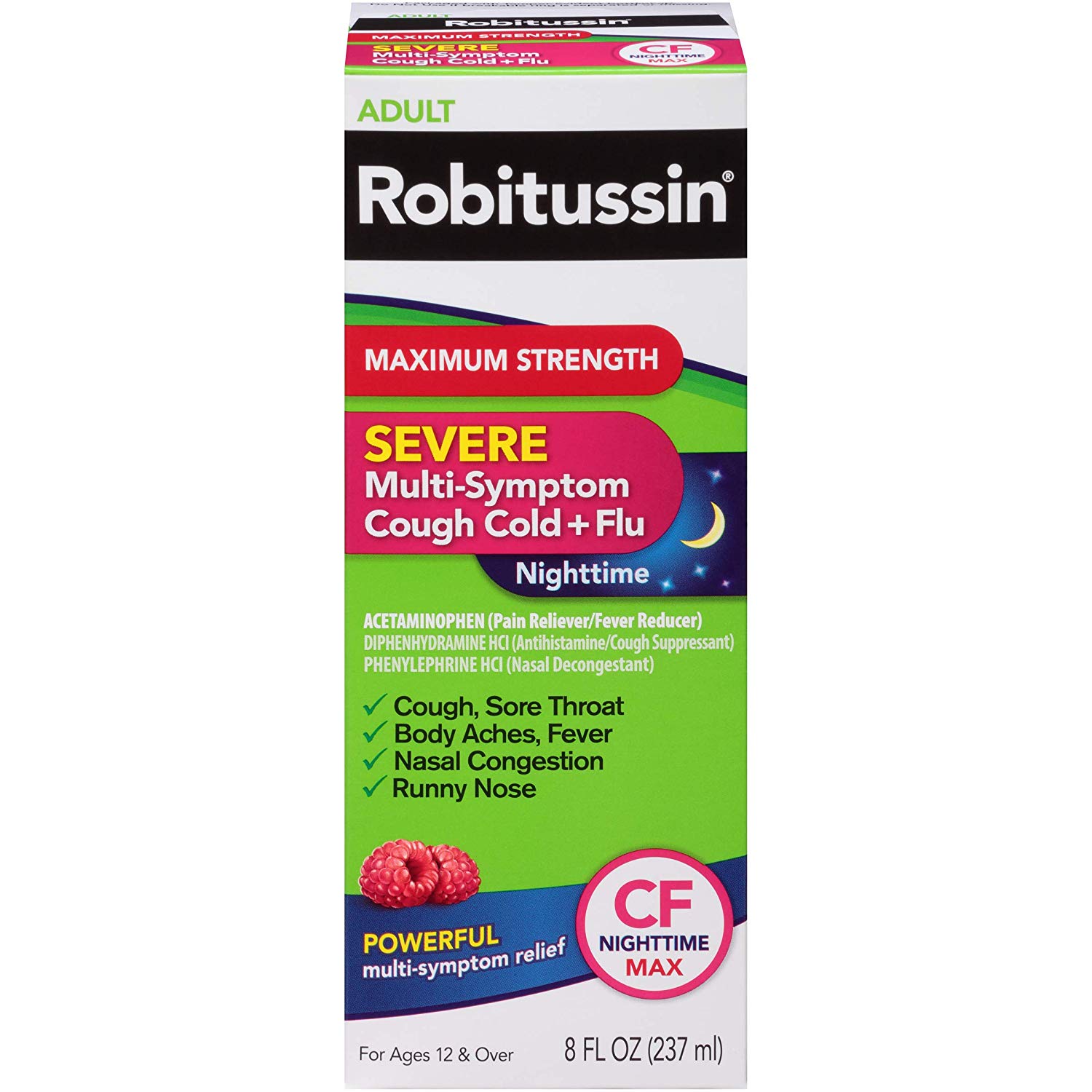 Robitussin Severe Multi-Symptom Cough Syrup