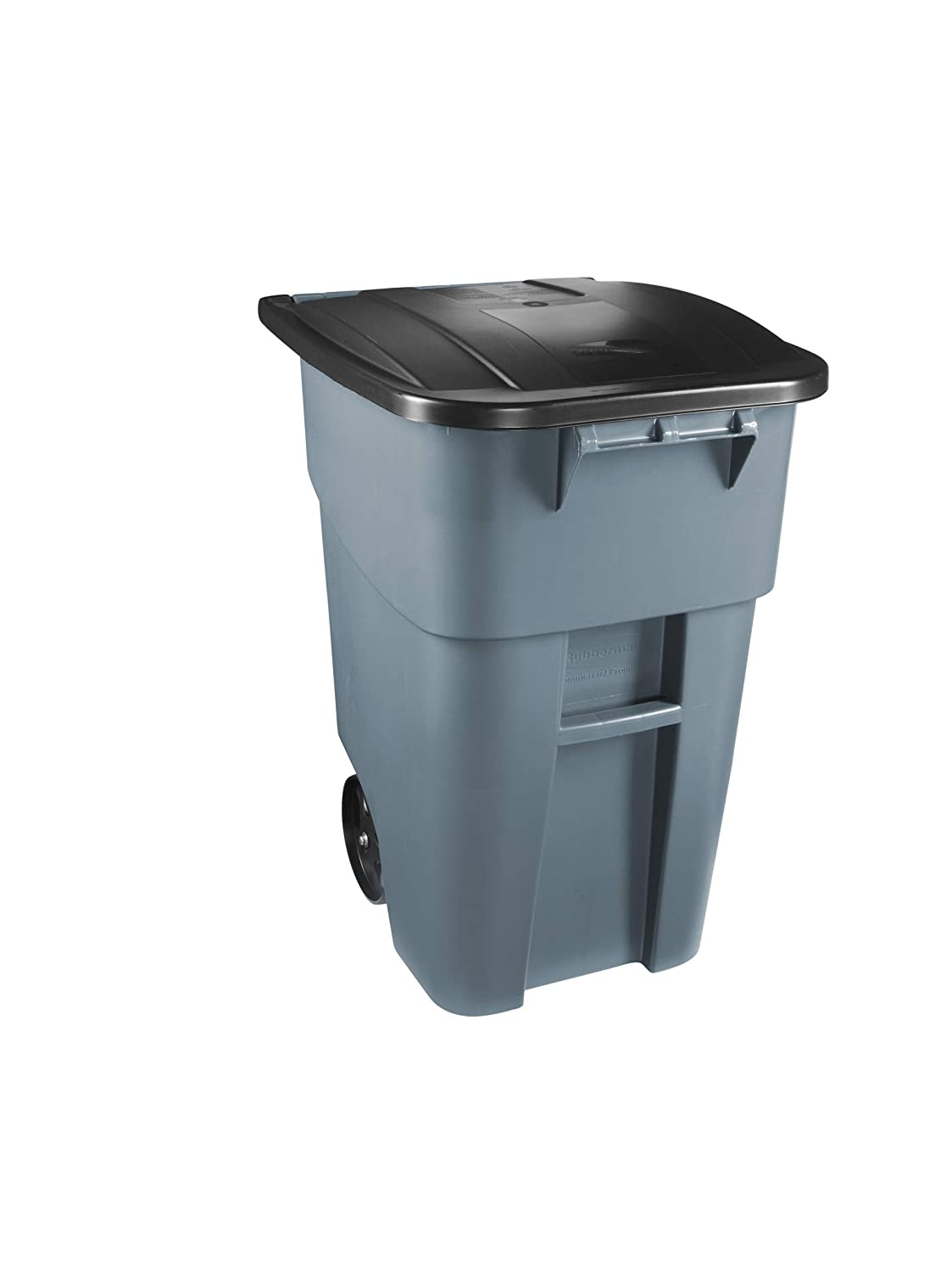Rubbermaid Commercial Products Portable Lidded Outdoor Trash Can, 50-Gallon