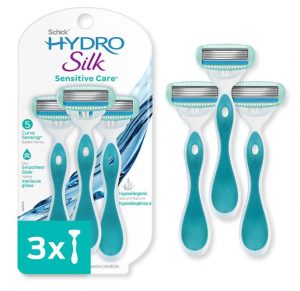Schick Hydro Silk Close Shave Women’s Razors, 3-Count