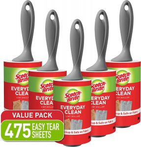 Scotch-Brite Everyday Clean Fabric Lint Remover, 5-Pack