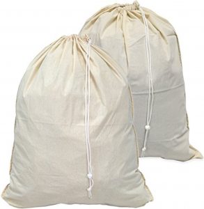 Simple Houseware Machine Washable Laundry Bag, 2-Pack