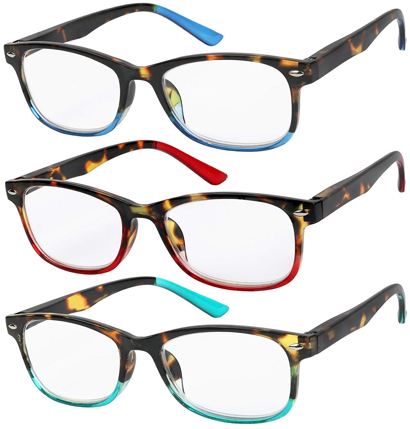 Success Eyewear Reading Glasses, 3-Pair