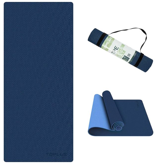TOPLUS Skid-Resistant Waterproof Yoga Mat