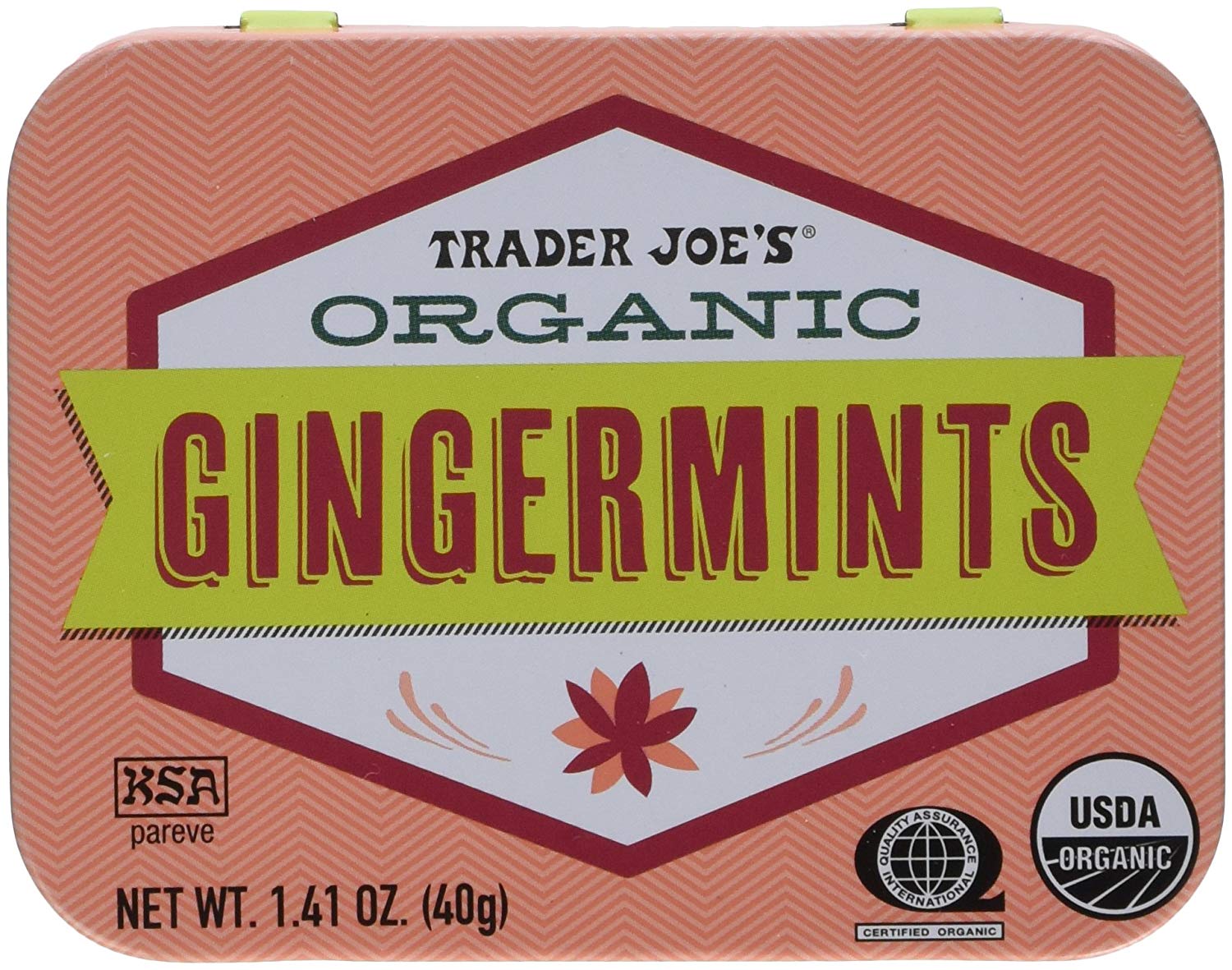 Trader Joe’s Gluten Free Organic Gingermints, 100-Piece