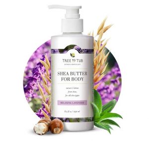 Tree to Tub Relaxing Organic Hand Lotion For Dry Skin