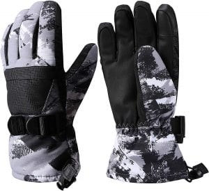 Aisprts Children’s Waterproof Breathable Ski Gloves
